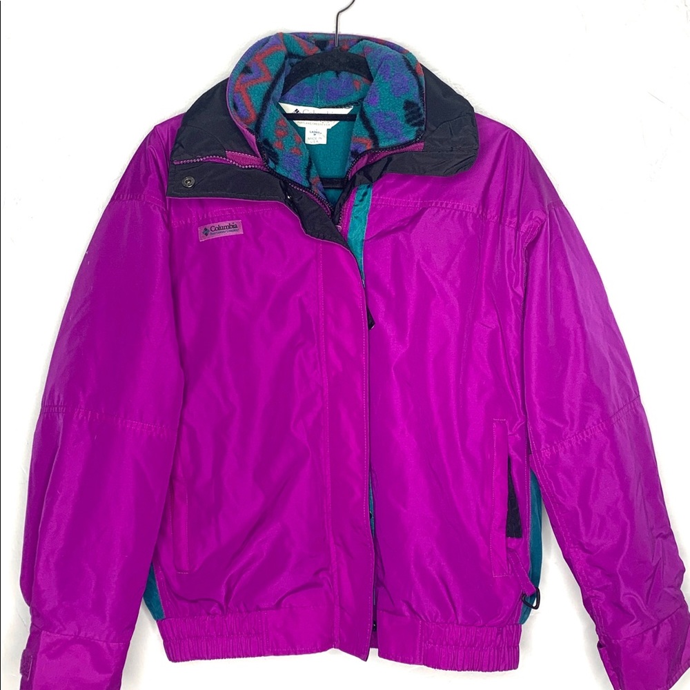Vintage Columbia jacket w/ removable fleece